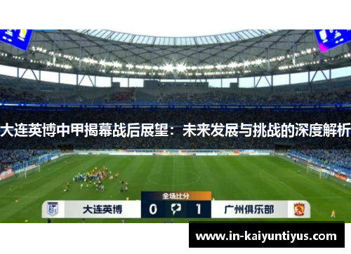 大连英博中甲揭幕战后展望：未来发展与挑战的深度解析